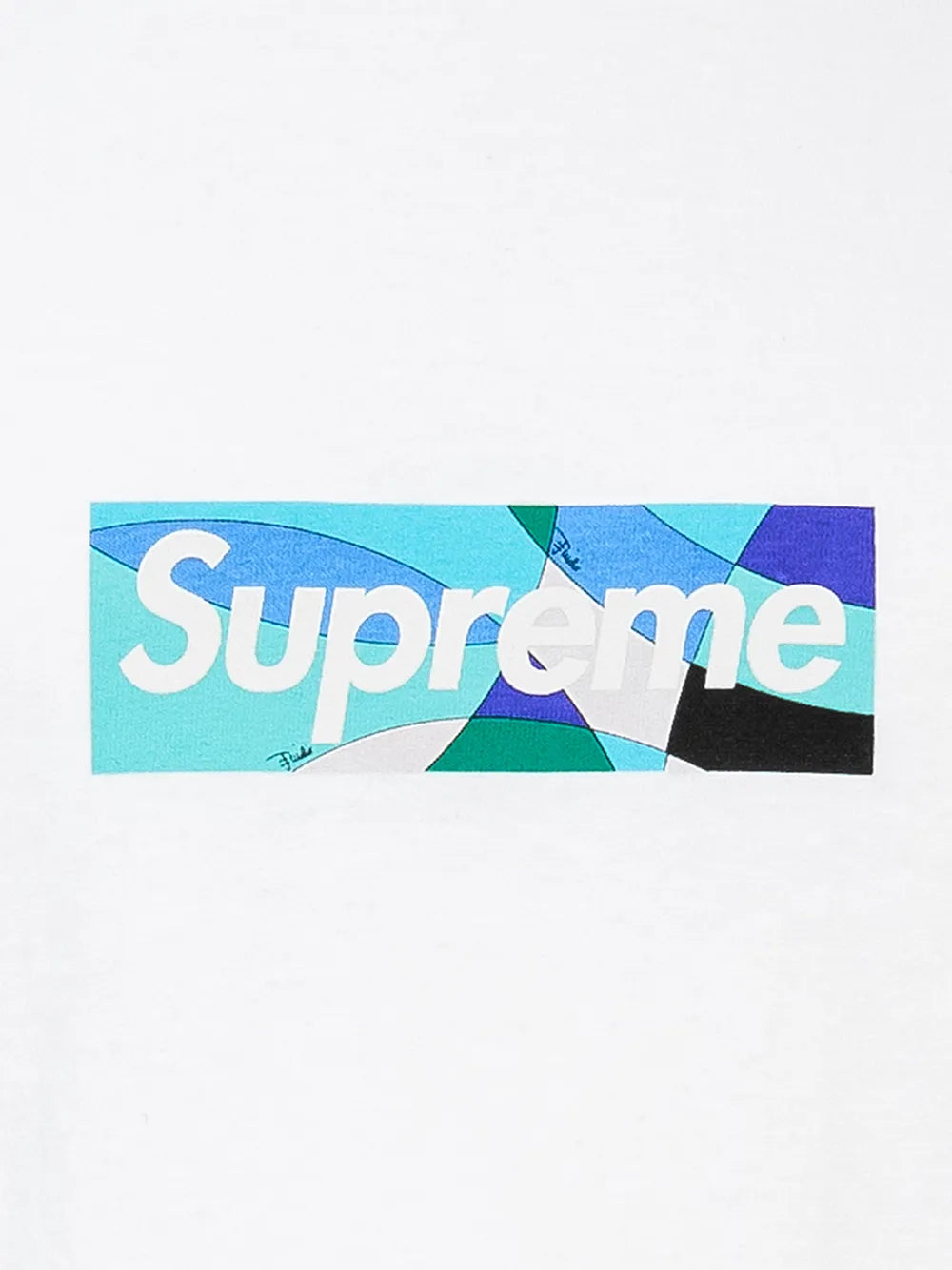 Supreme playera con logo de Supreme x Emilio Pucci - Blanco - imagen 3