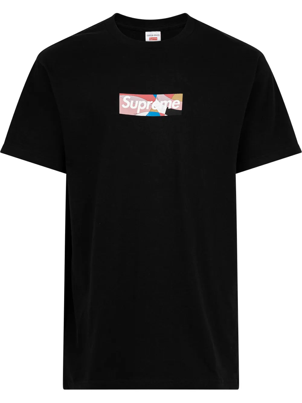 Supreme playera con logo de Supreme x Emilio Pucci - Negro - imagen 1