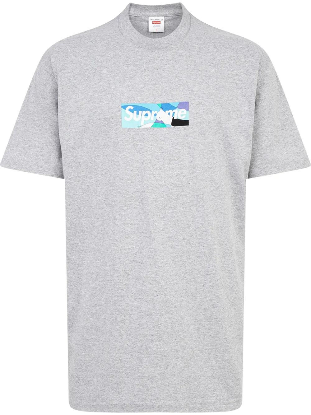 Supreme playera con logo de Supreme x Emilio Pucci - Gris - imagen 1