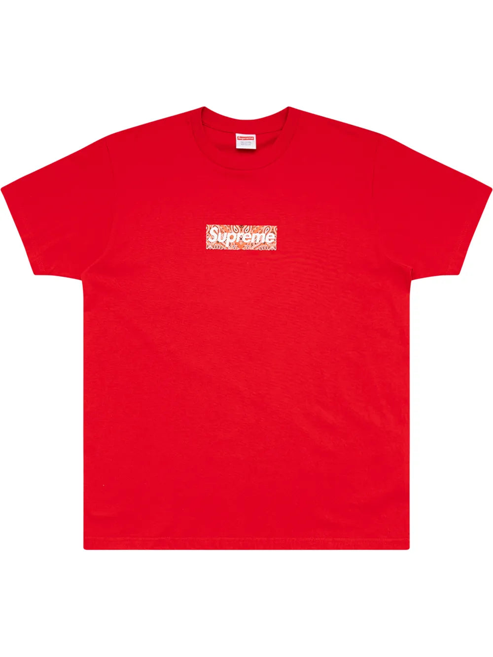 Supreme playera con logo de bandana - Rojo - imagen 1