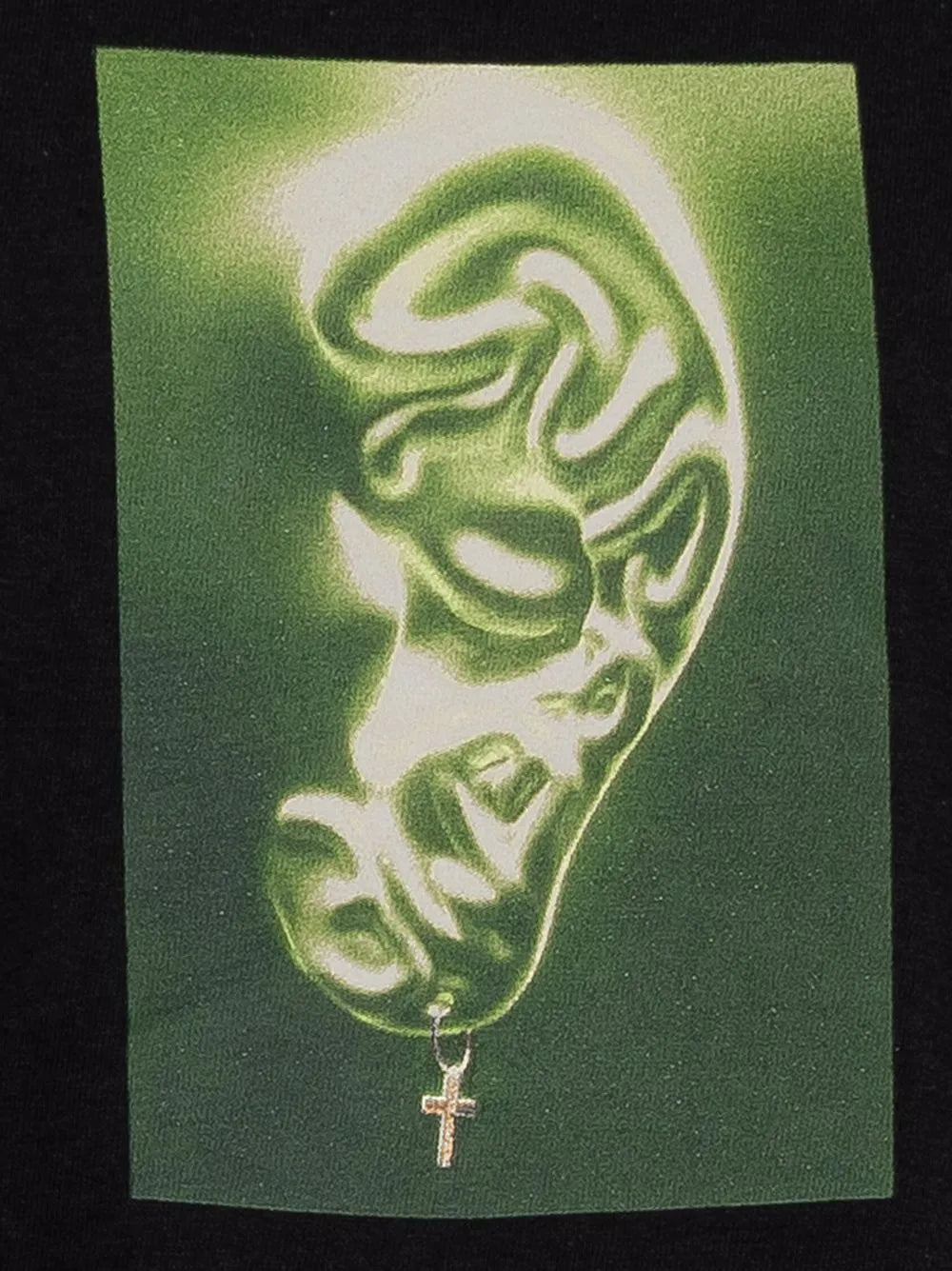 Supreme playera con estampado Ear - Negro - imagen 3