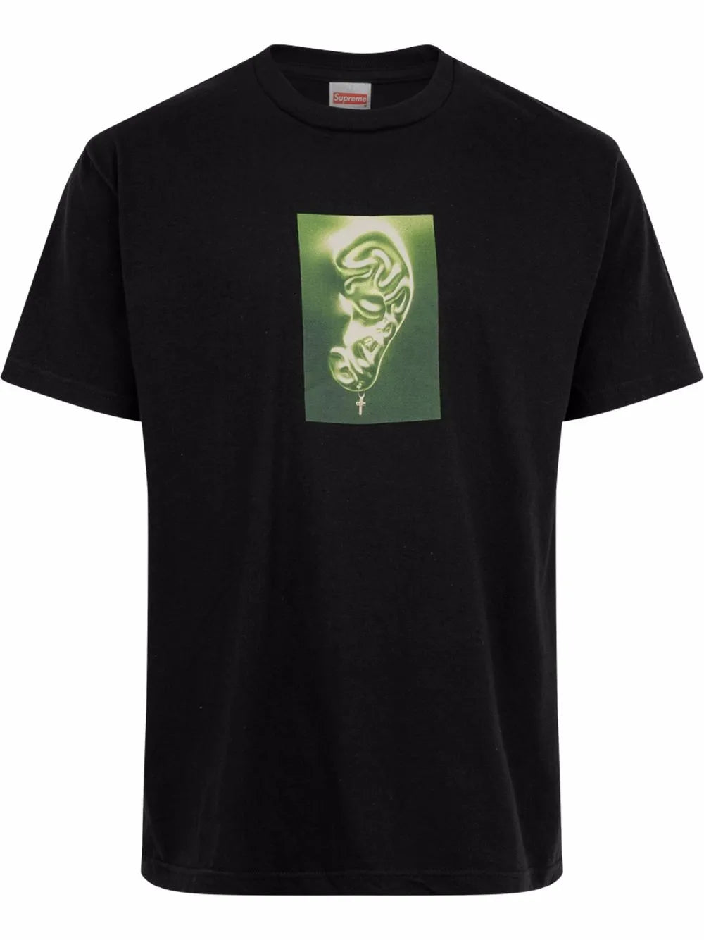 Supreme playera con estampado Ear - Negro - imagen 1