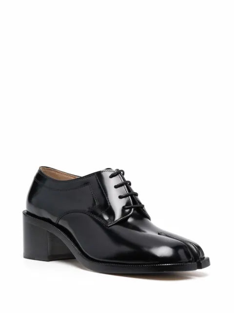 Maison Margiela zapatos derby Tabi con tacón de 60mm - Negro - vista 2