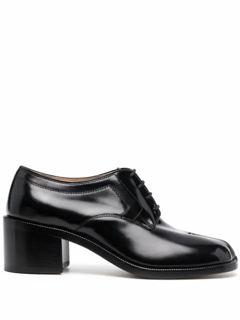 Maison Margiela zapatos derby Tabi con tacón de 60mm - Negro - vista 1