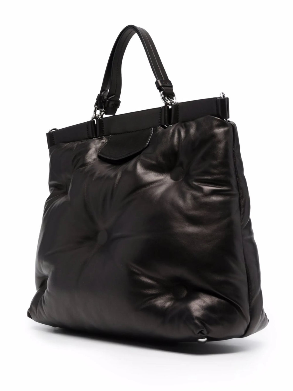 Maison Margiela tote Glam Slam mediana - Negro - imagen 3