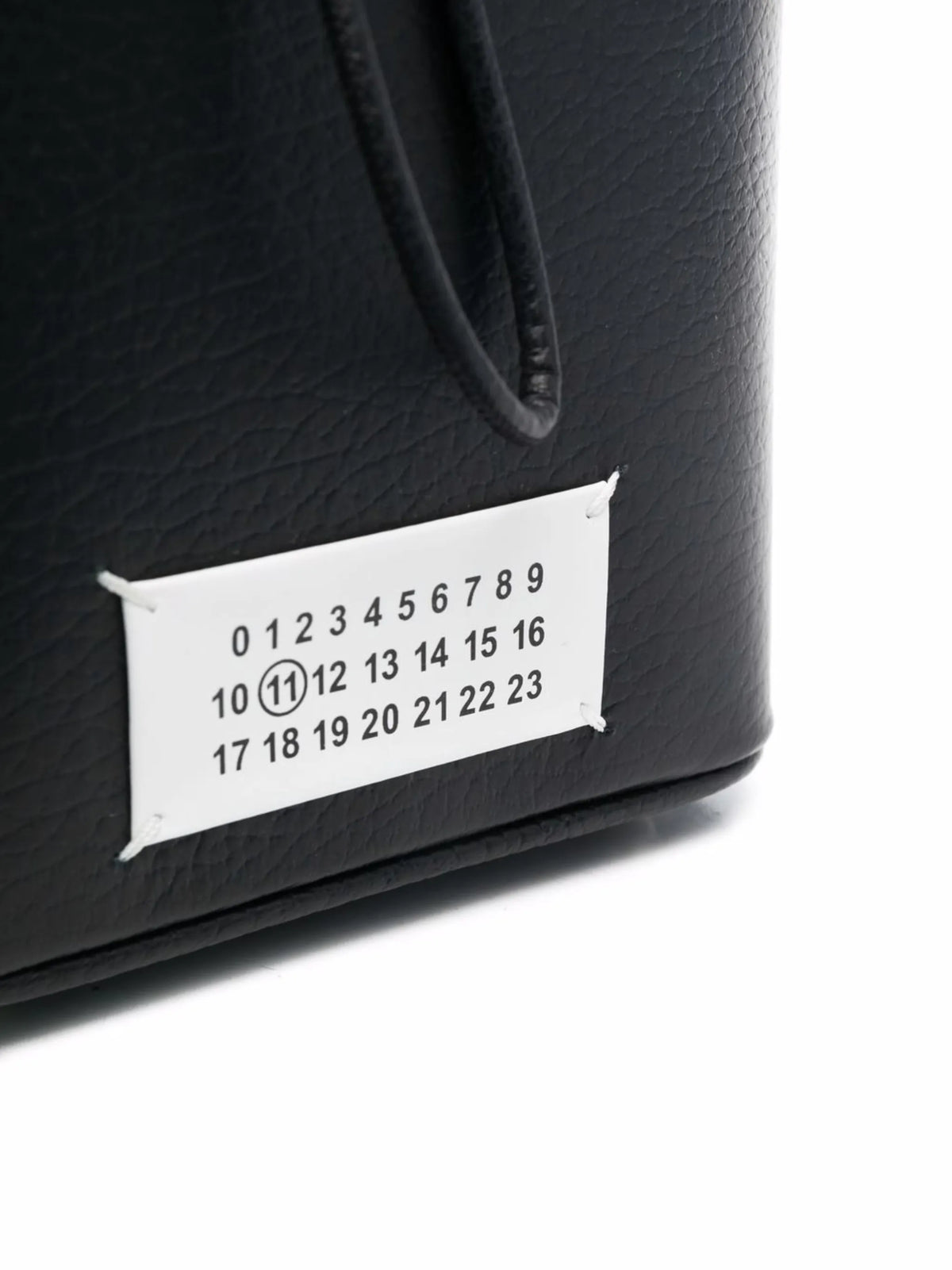 Maison Margiela bolsa bucket 5AC pequeña - Negro - imagen 4