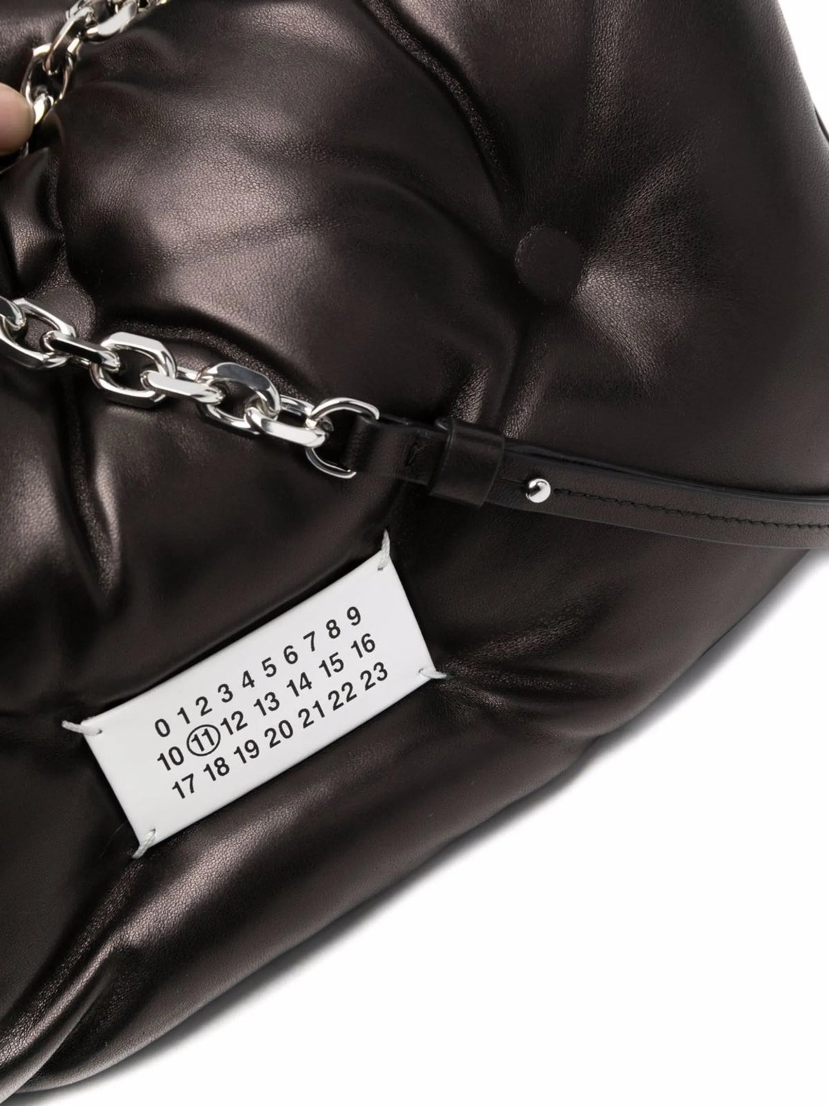 Maison Margiela bolsa de hombro Glam Slam mediana - Negro - imagen 4