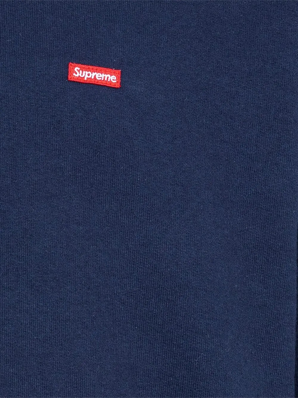 Supreme sudadera con cuello redondo y logo pequeño - Azul - imagen 3