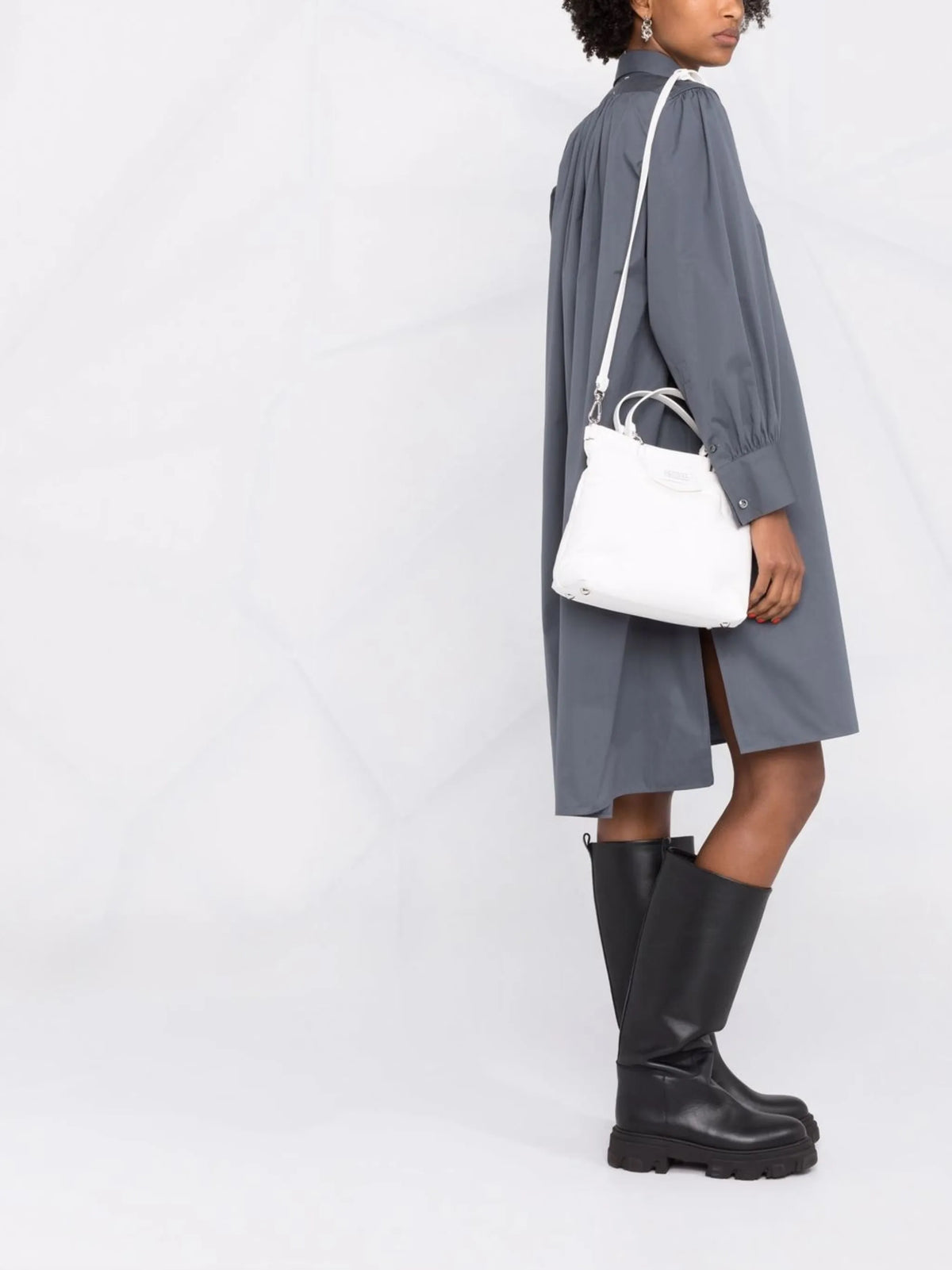 Maison Margiela tote Glam Slam pequeña - Blanco - imagen 2