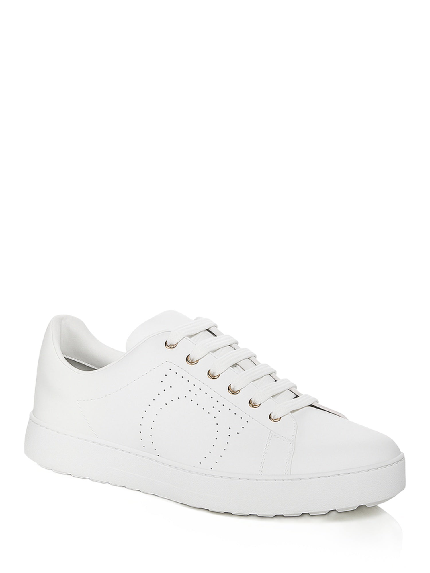 Ferragamo tenis con detalle de perforaciones LEGIT