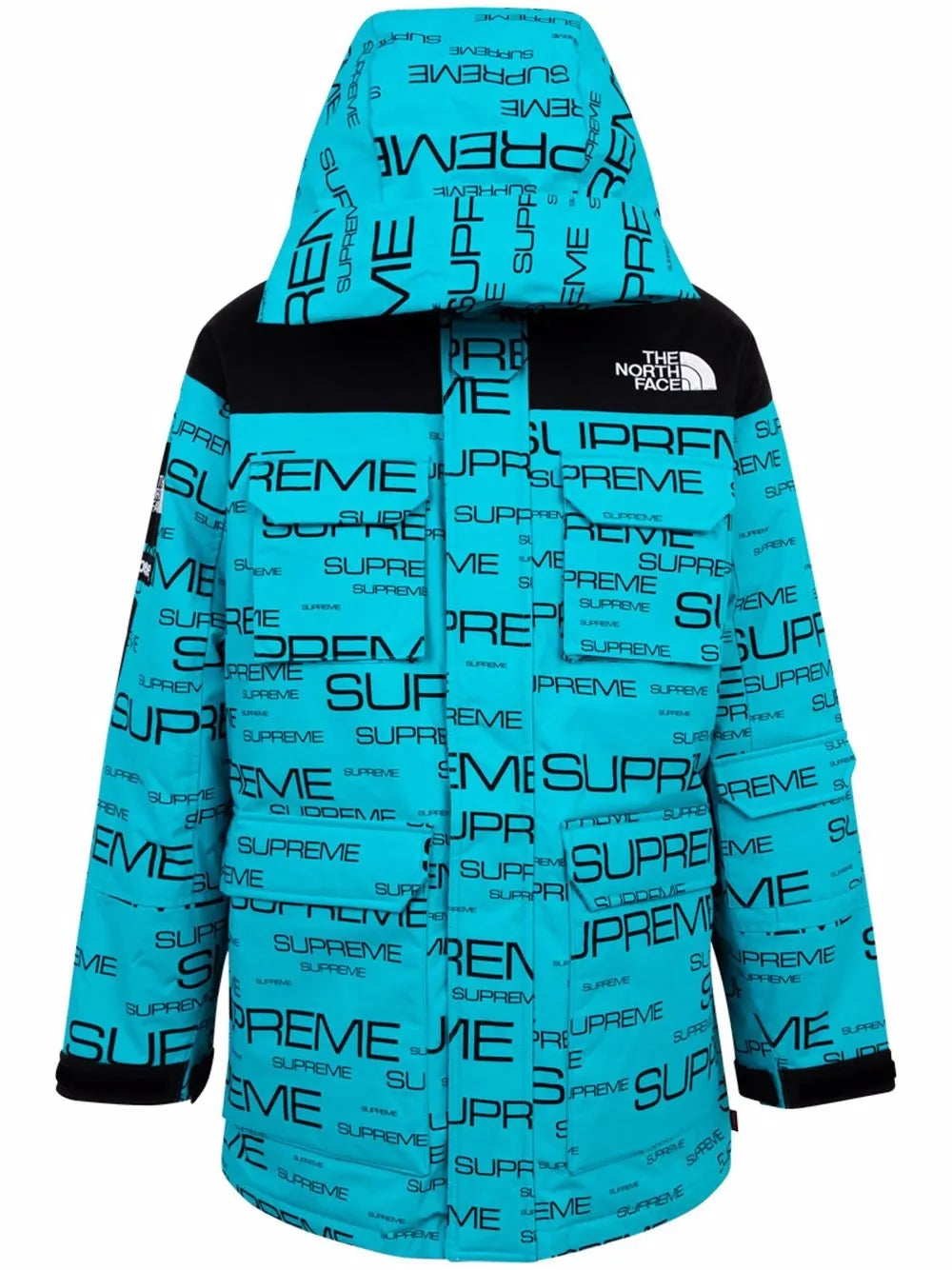 Supreme parka capitonada Coldworks de Supreme x The North Face - Azul - imagen 1