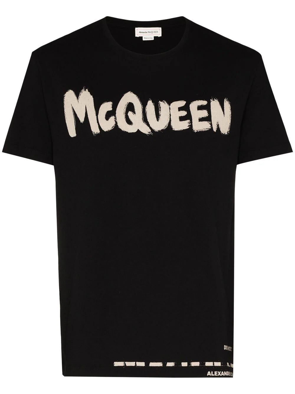Playera Alexander McQueen con logo estampado