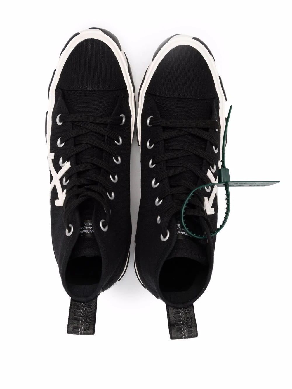 Off-White tenis mid-top Vulcanized