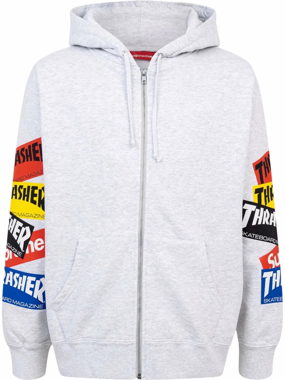Supreme hoodie Thrasher - Gris - imagen 1
