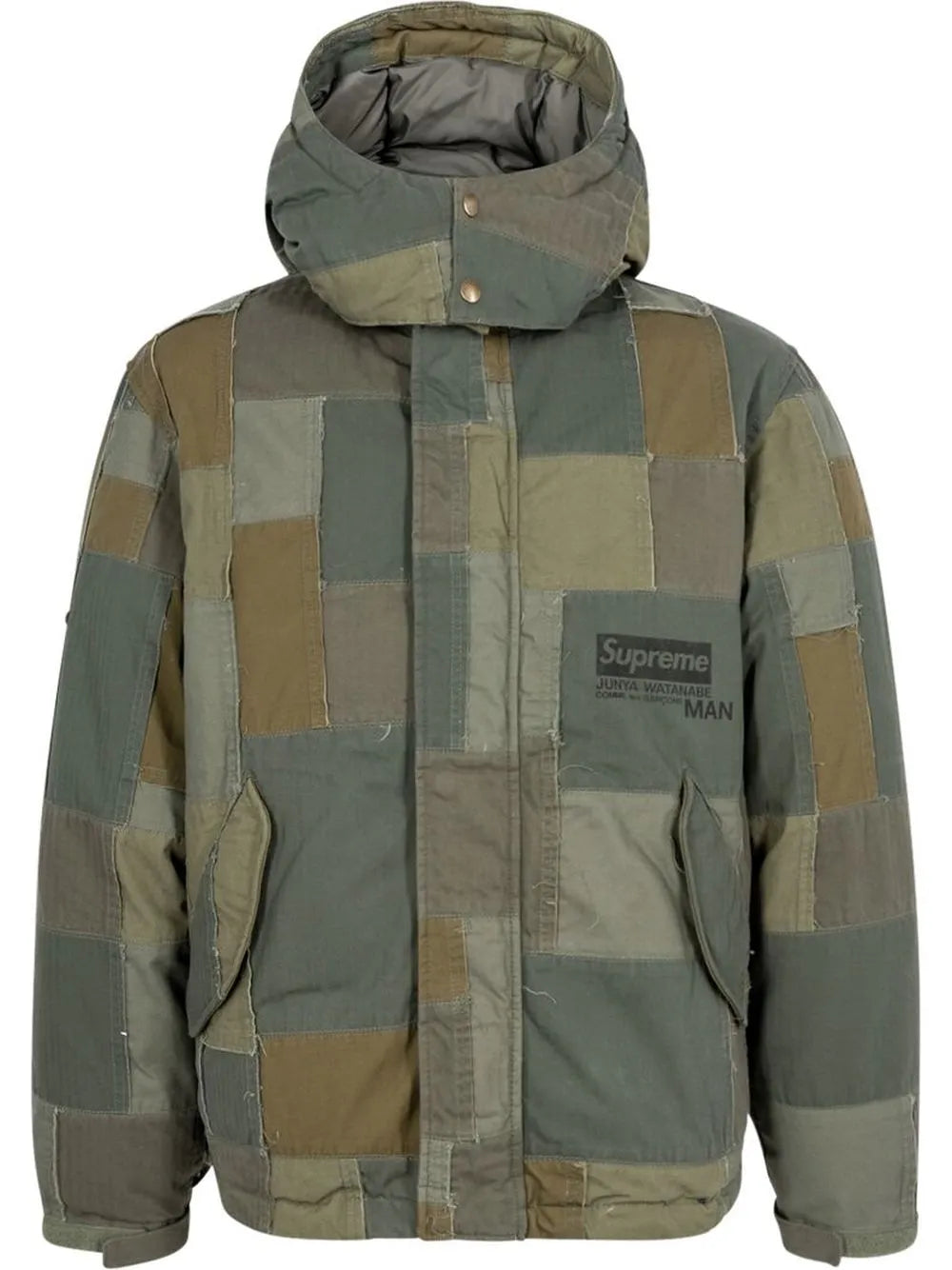 Supreme chamarra con capucha de Supreme x Junya Watanabe - Verde - imagen 1