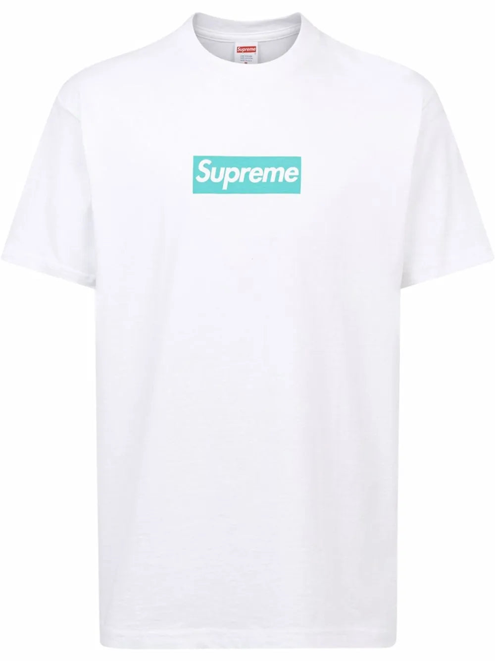 Supreme playera con logo de Supreme x Tiffany & Co. - Blanco - imagen 1
