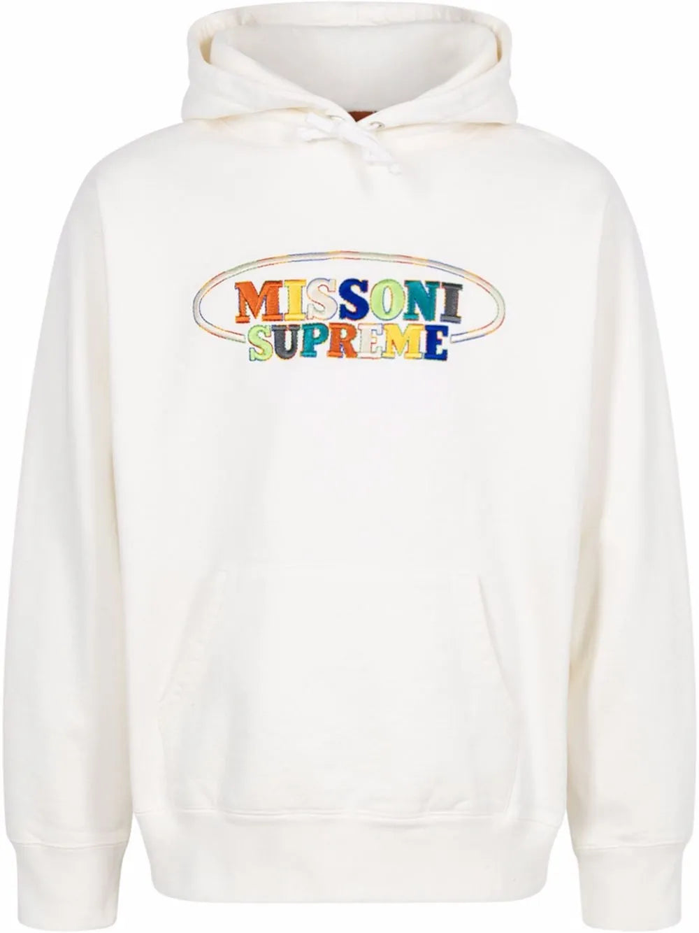 Supreme "hoodie ""FW21"" con logo bordado de Supreme x Missoni" - Blanco - imagen 1