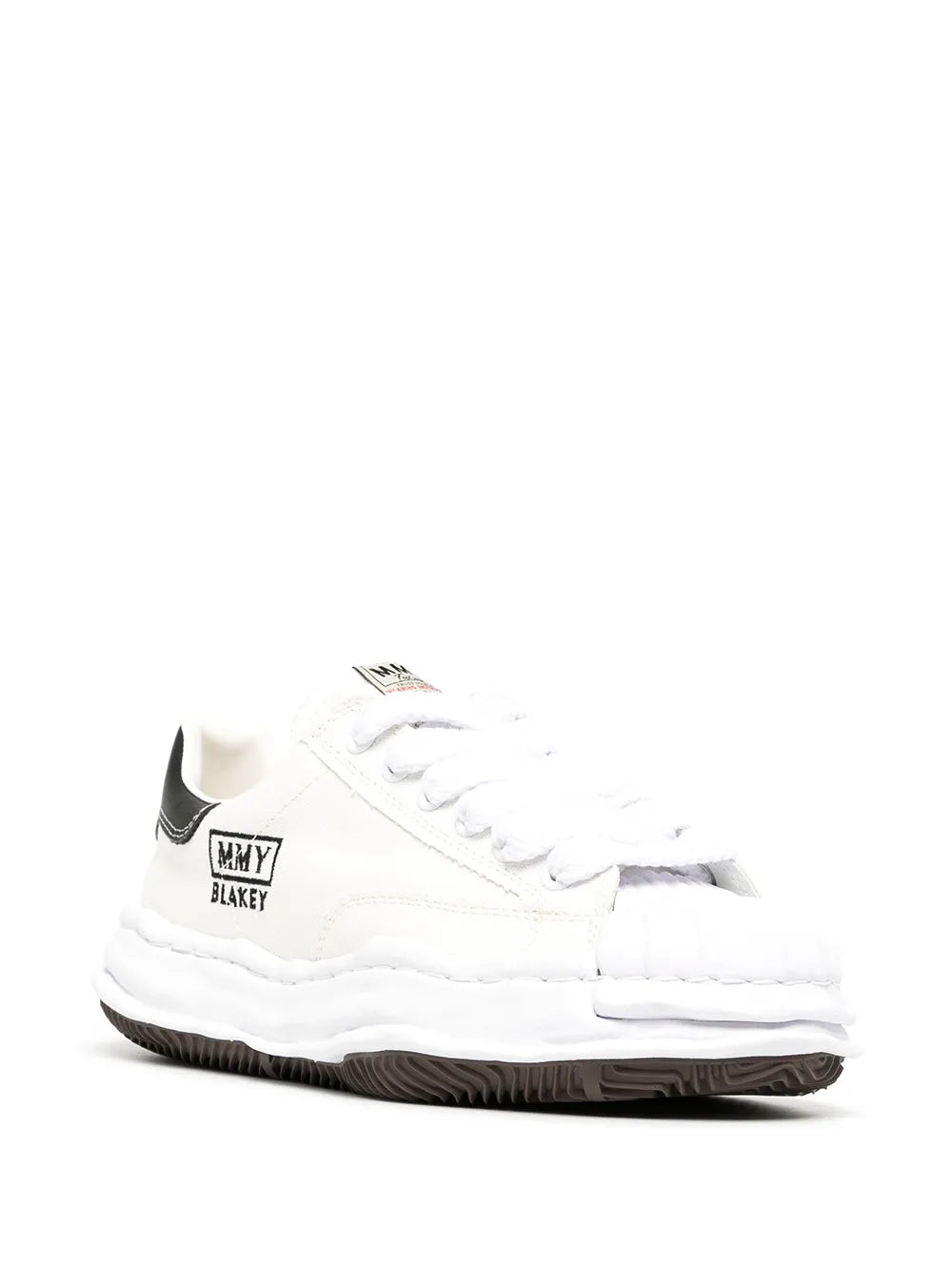 Maison MIHARA YASUHIRO tenis bajos Blakey - blanco