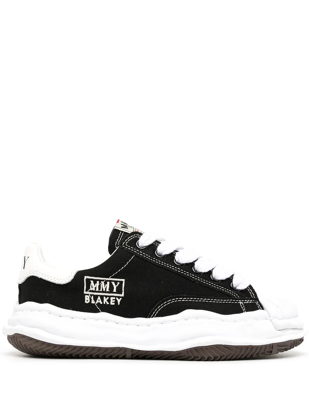 Maison MIHARA YASUHIRO tenis bajos Blakey - negro