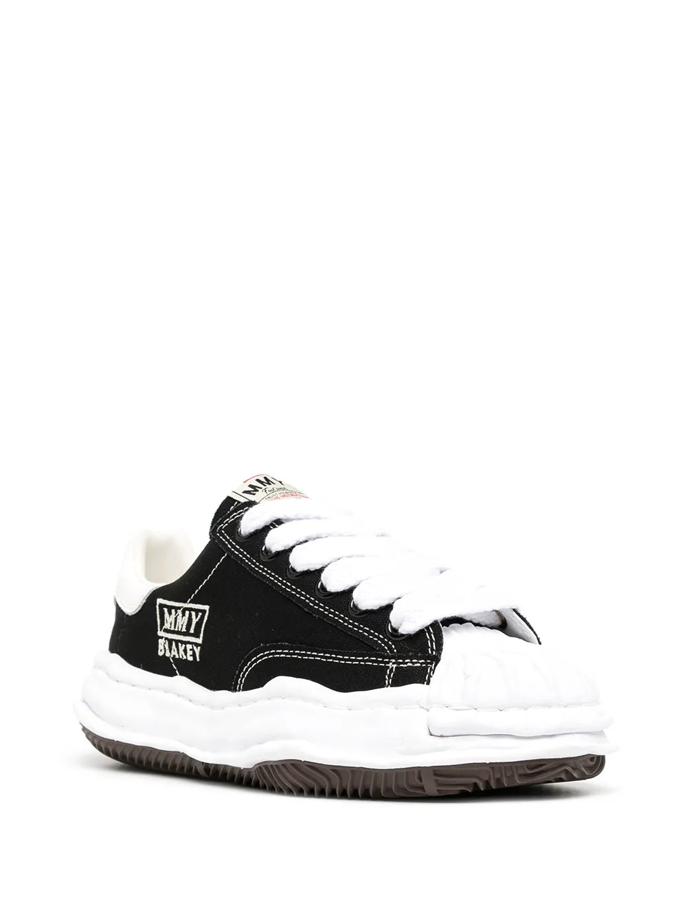 Maison MIHARA YASUHIRO tenis bajos Blakey - negro