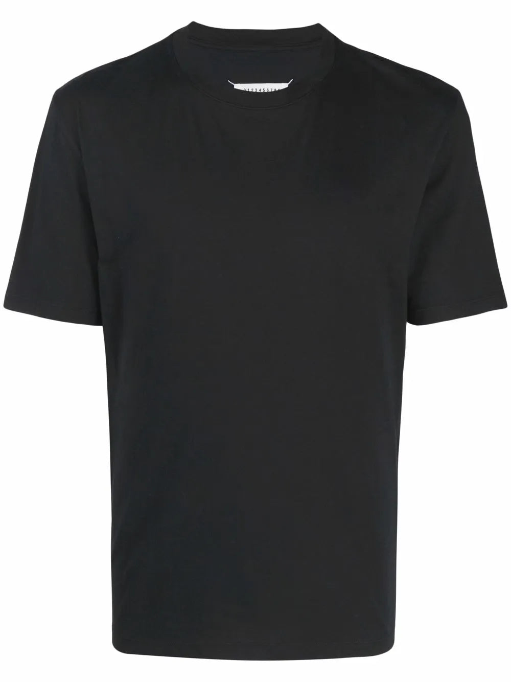 Maison Margiela playera con cuello redondo - Negro - imagen 1