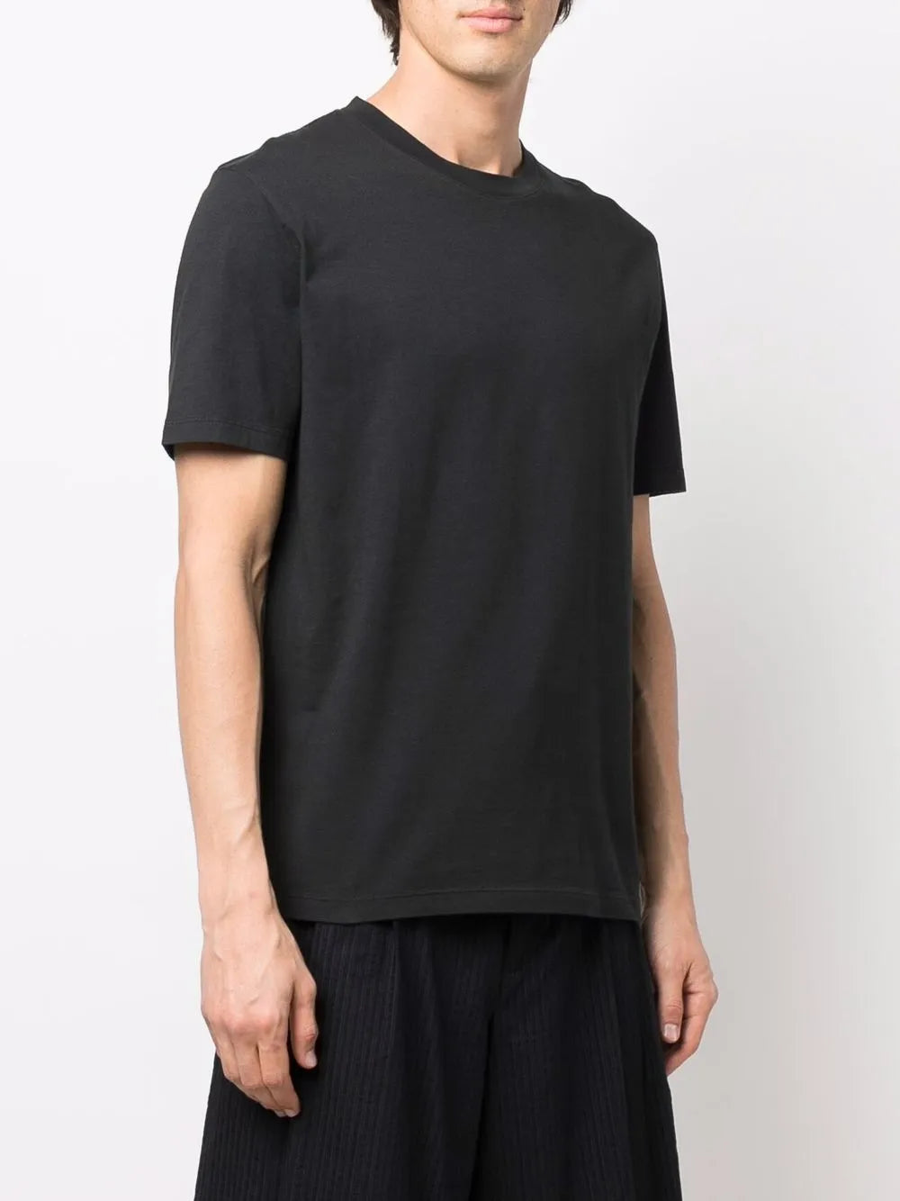 Maison Margiela playera con cuello redondo - Negro - imagen 3