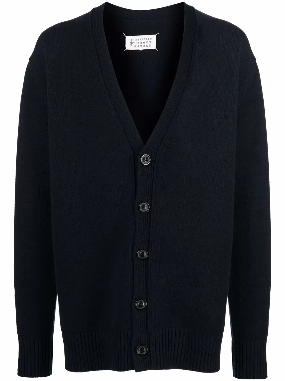 Maison Margiela cárdigan tejido oversize - Azul - imagen 1