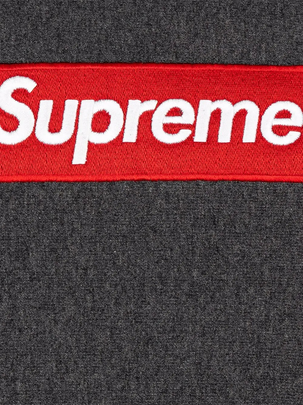 Supreme hoodie con logo estampado - Gris - imagen 3
