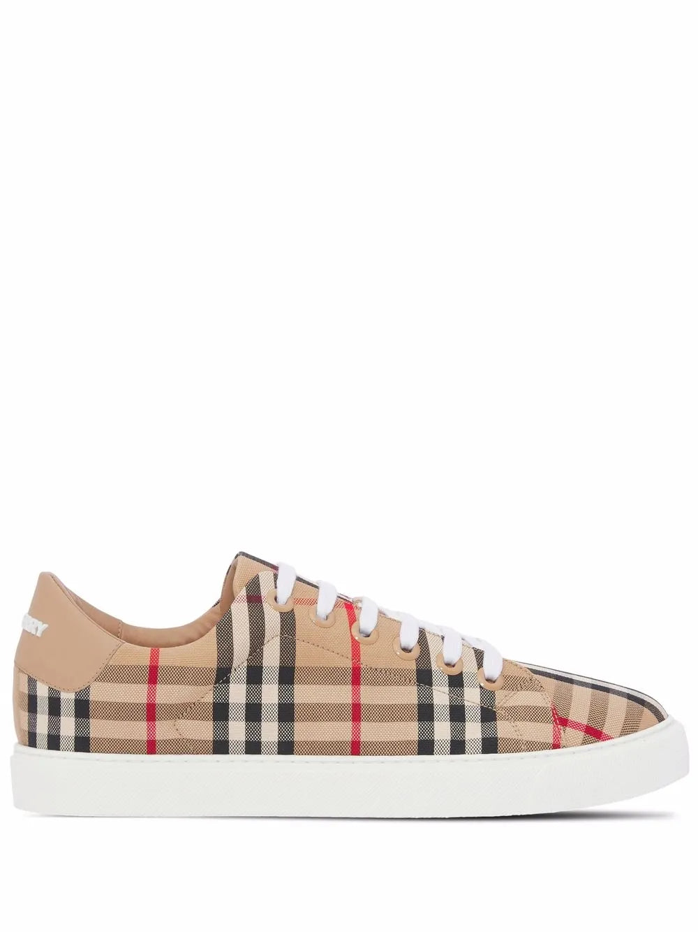Burberry tenis bajos con motivo Vintage Check