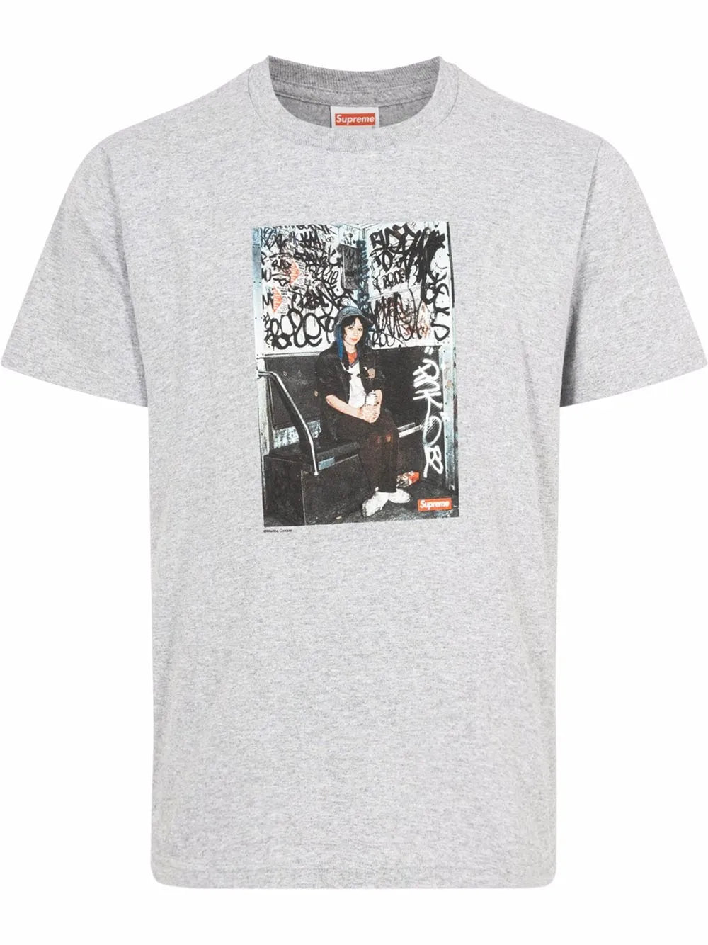 Supreme playera Lady Pink FW21 - Gris - imagen 1