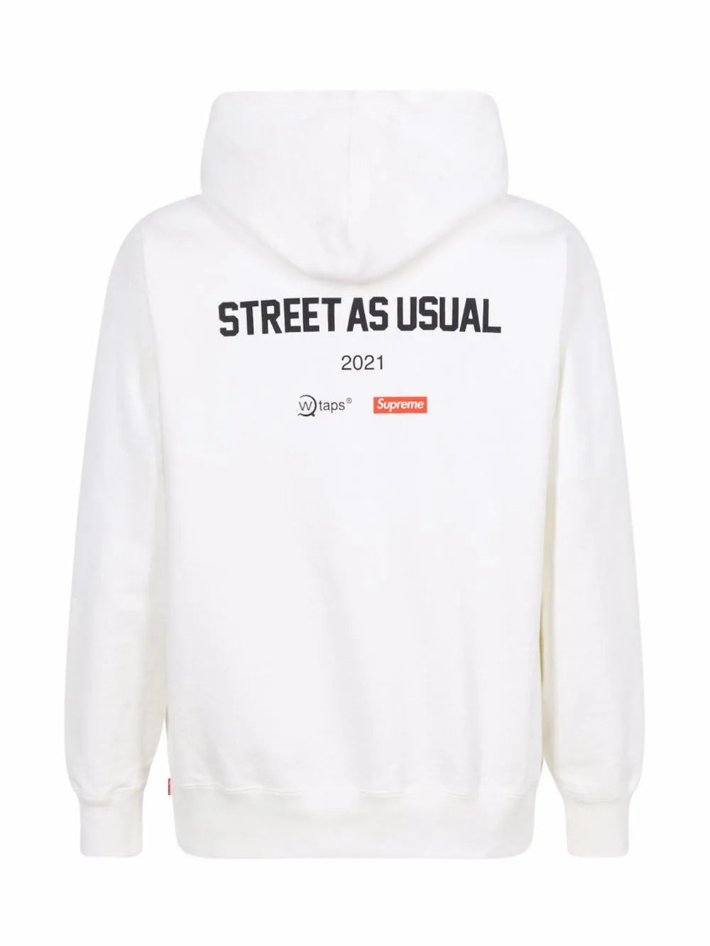 Supreme hoodie Sic'em de Supreme x WTAPS - Blanco - imagen 2