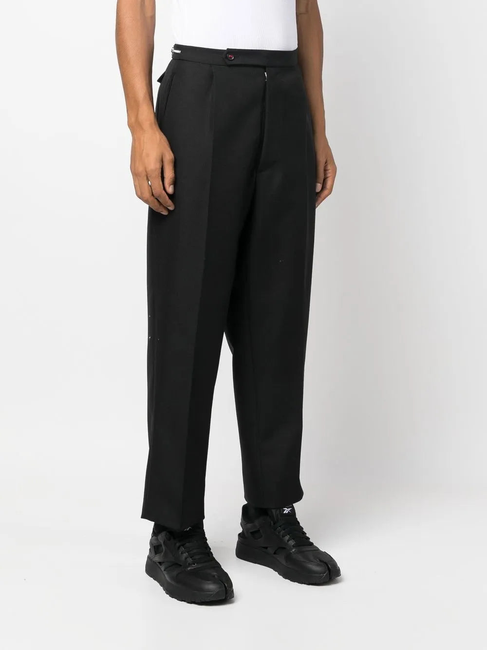 Maison Margiela pantalones de vestir - Negro - imagen 3