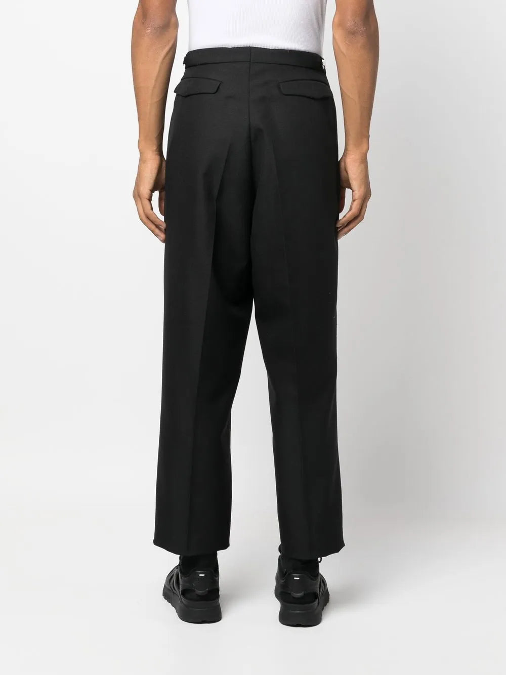 Maison Margiela pantalones de vestir - Negro - imagen 4