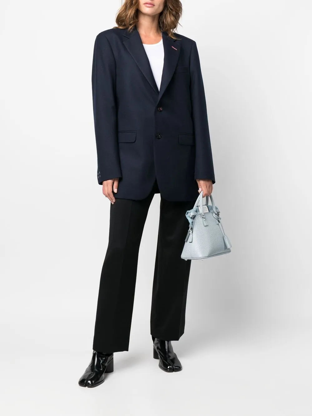 Maison Margiela blazer con botones - Azul - imagen 3