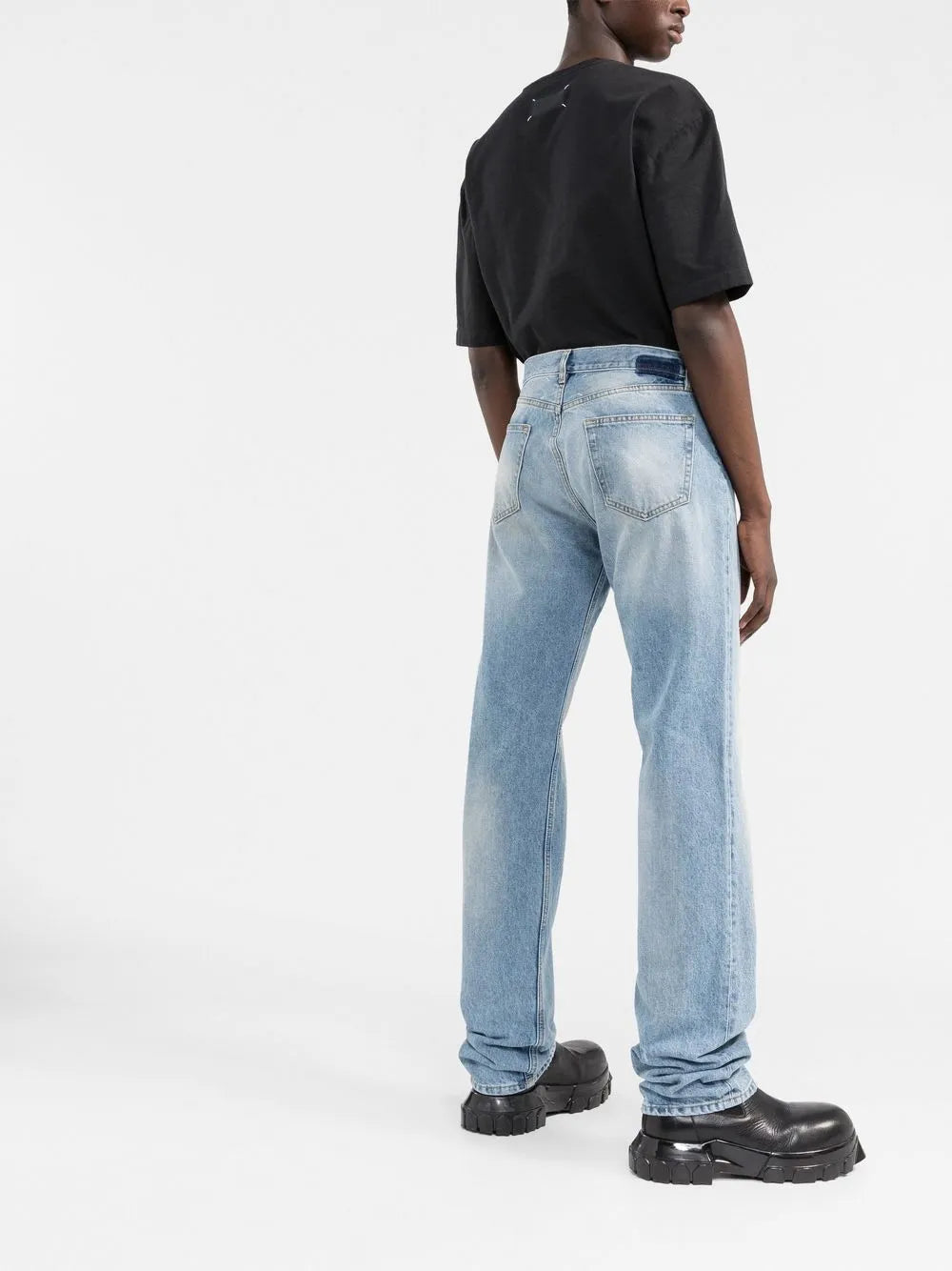 Maison Margiela playera Four Stitch - Gris - imagen 3