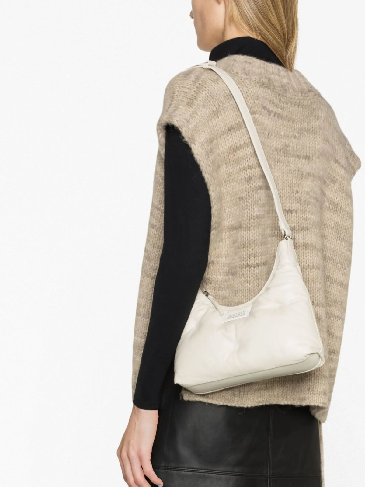 Maison Margiela bolsa de hombro Glam Slam pequeña - Neutro - imagen 3