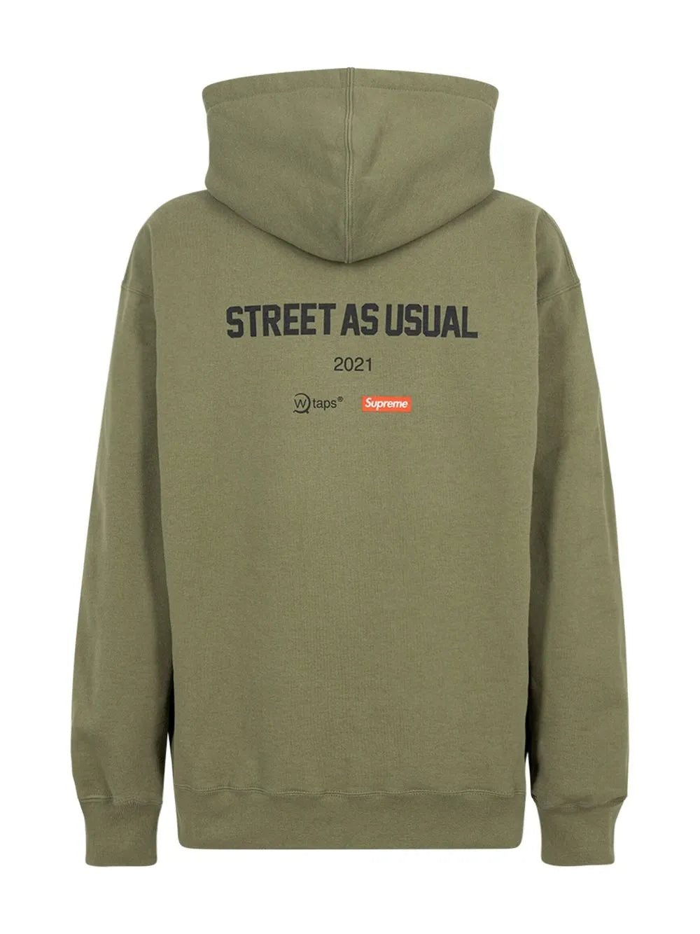 Supreme hoodie con motivo Sic'em x WTAPS - Verde - imagen 2