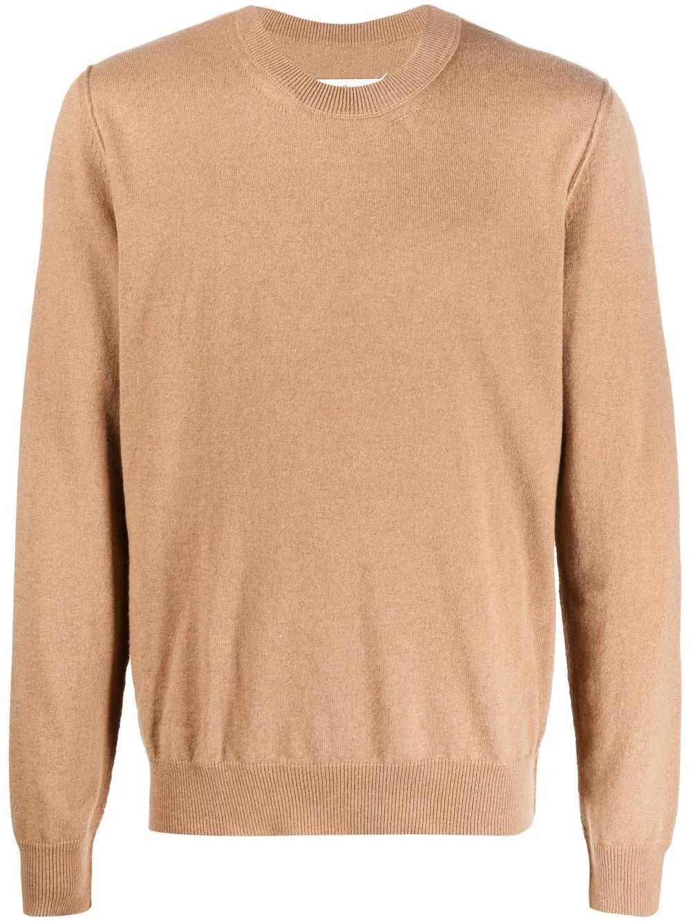 Maison Margiela suéter de cachemira con cuello redondo - Marrón - imagen 1