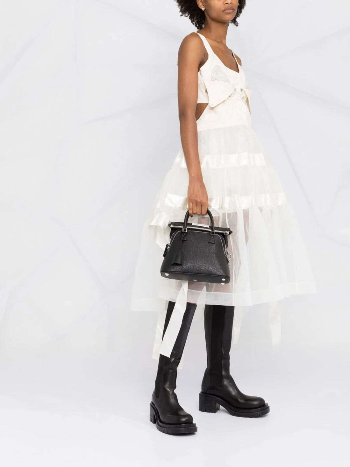 Maison Margiela bolsa 5AC Classique mini - Negro - imagen 2