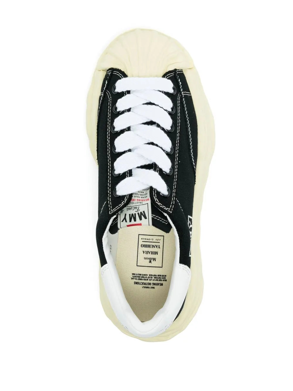 Maison MIHARA YASUHIRO tenis Blakey - negro