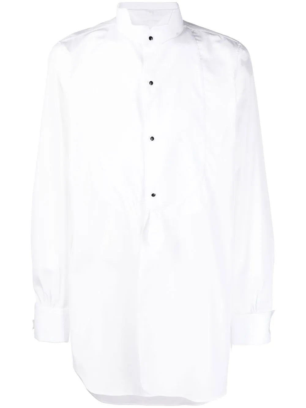 Maison Margiela camisa larga de popelina - Blanco - imagen 1