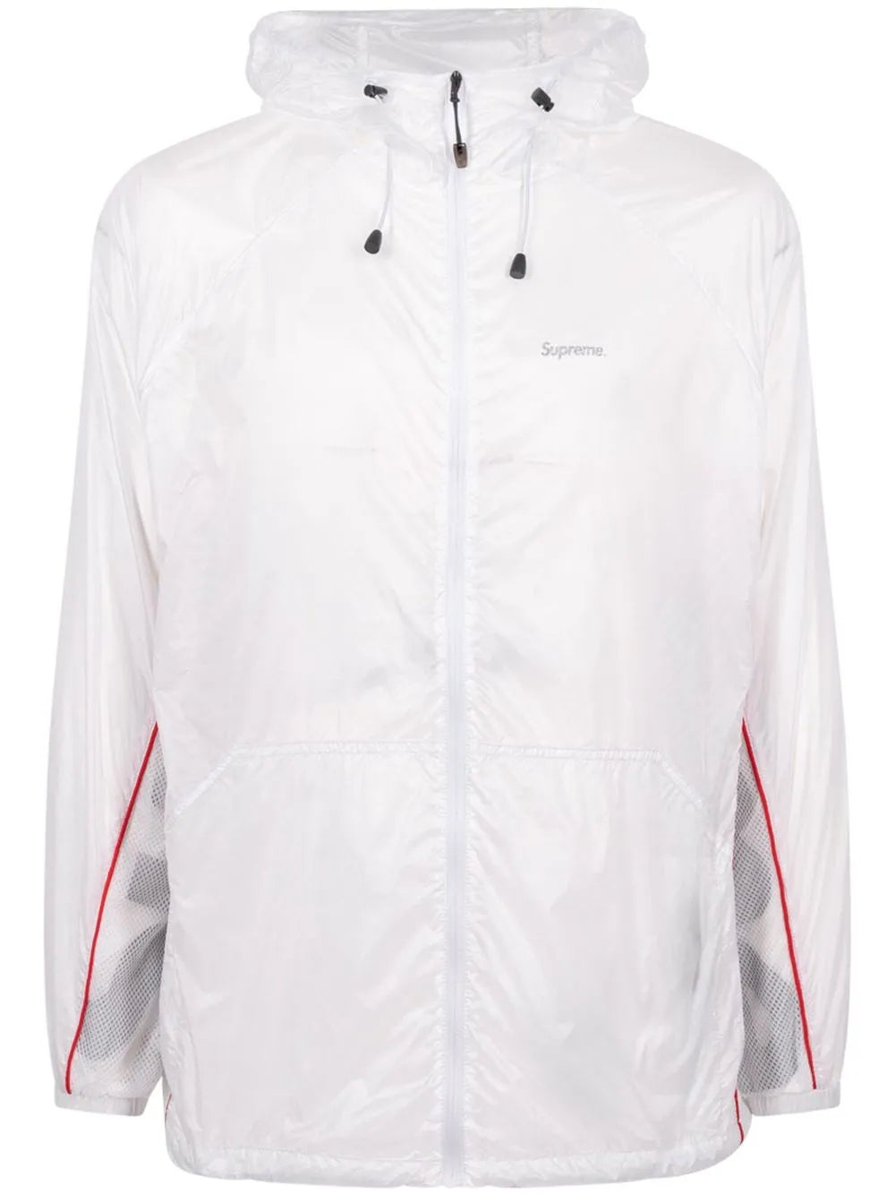 Supreme chamarra rompevientos con capucha - Blanco - imagen 1