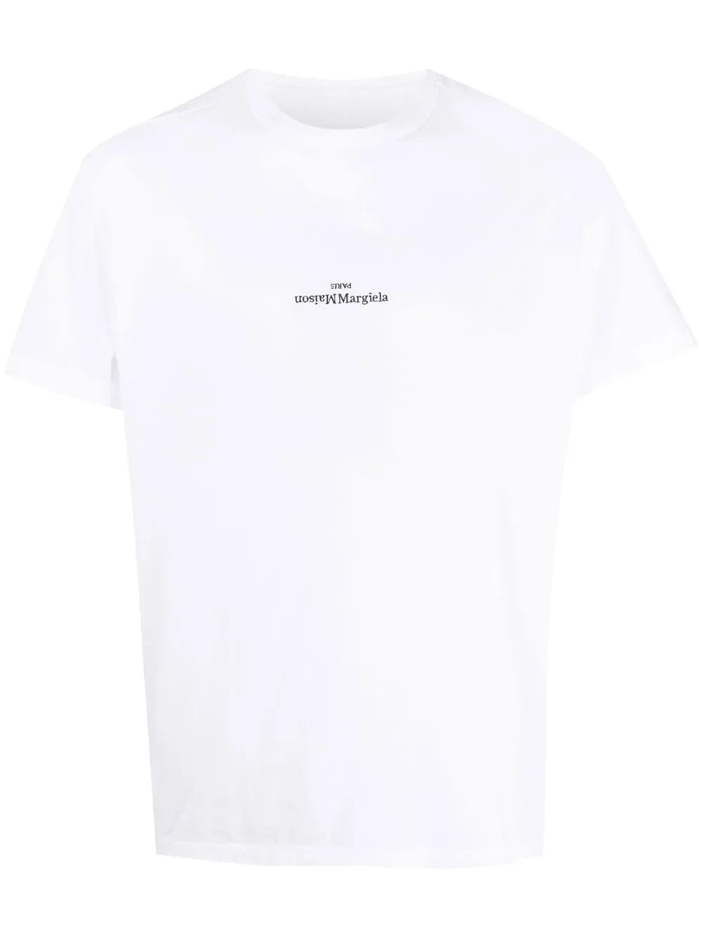 Maison Margiela playera con logo estampado - Blanco - imagen 1