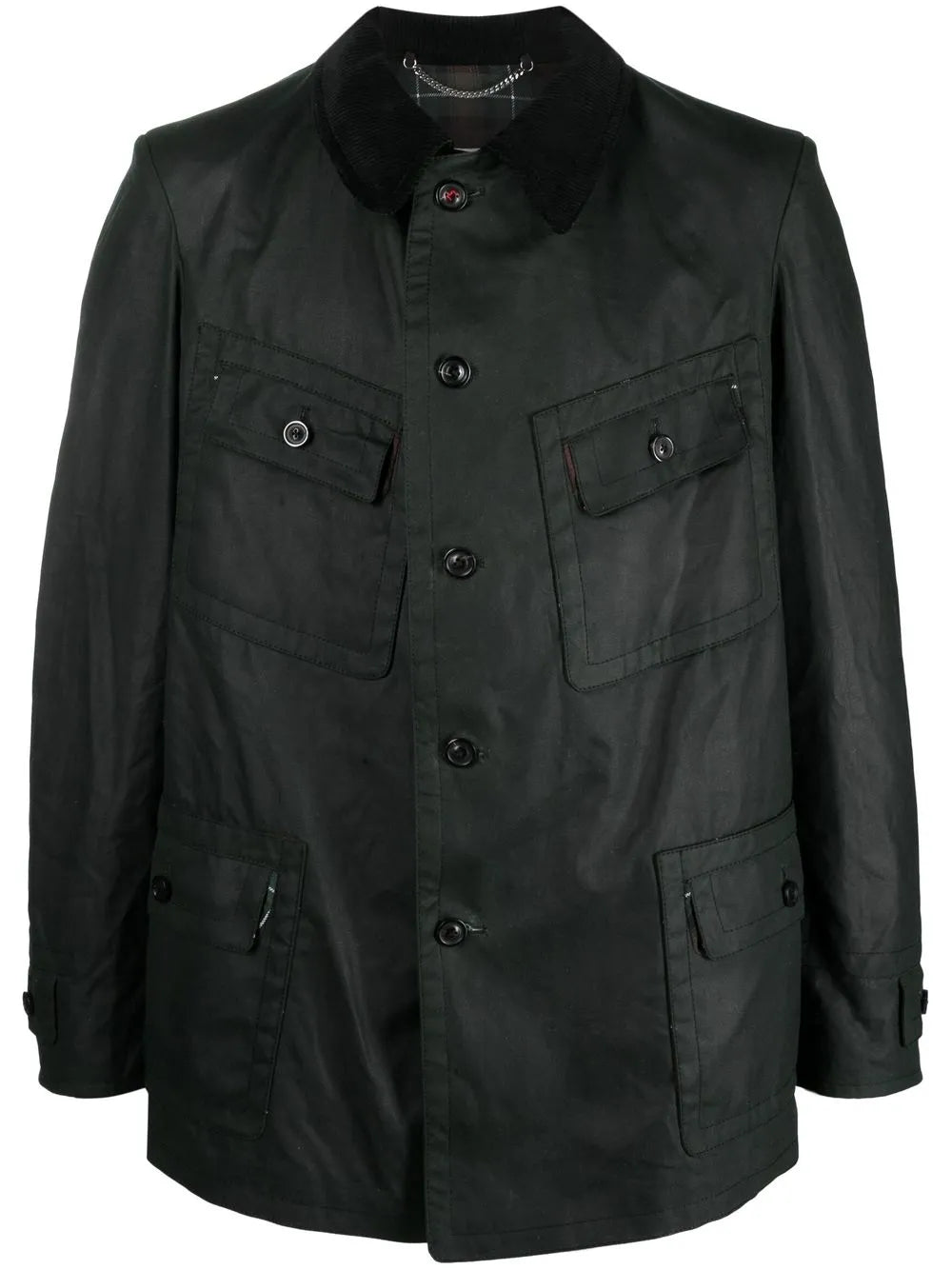Maison Margiela chamarra con botones - Verde - imagen 1