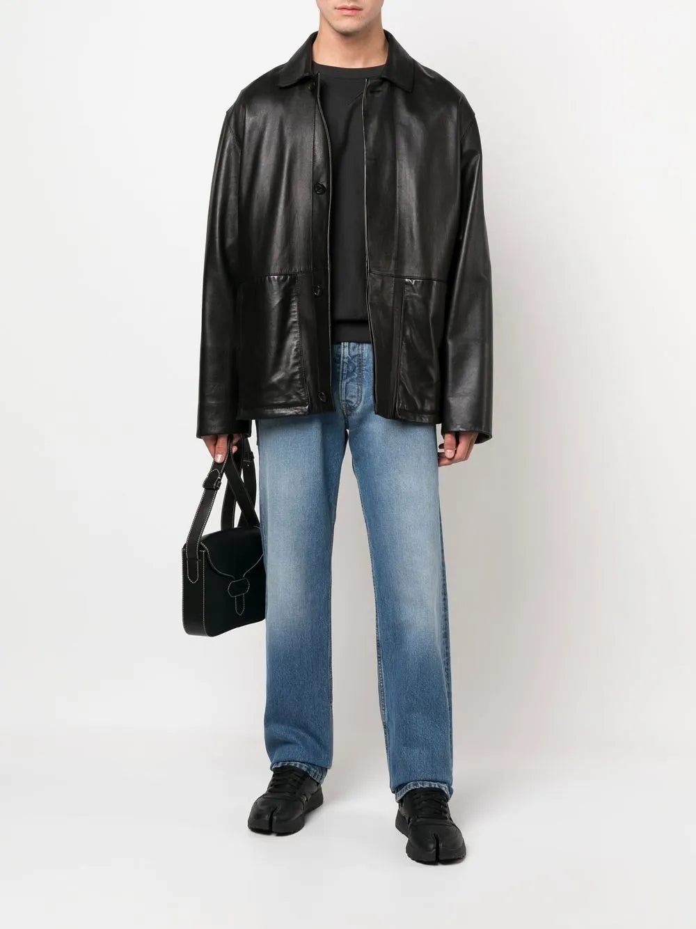 Maison Margiela jeans rectos con cuatro costuras - Azul - imagen 2