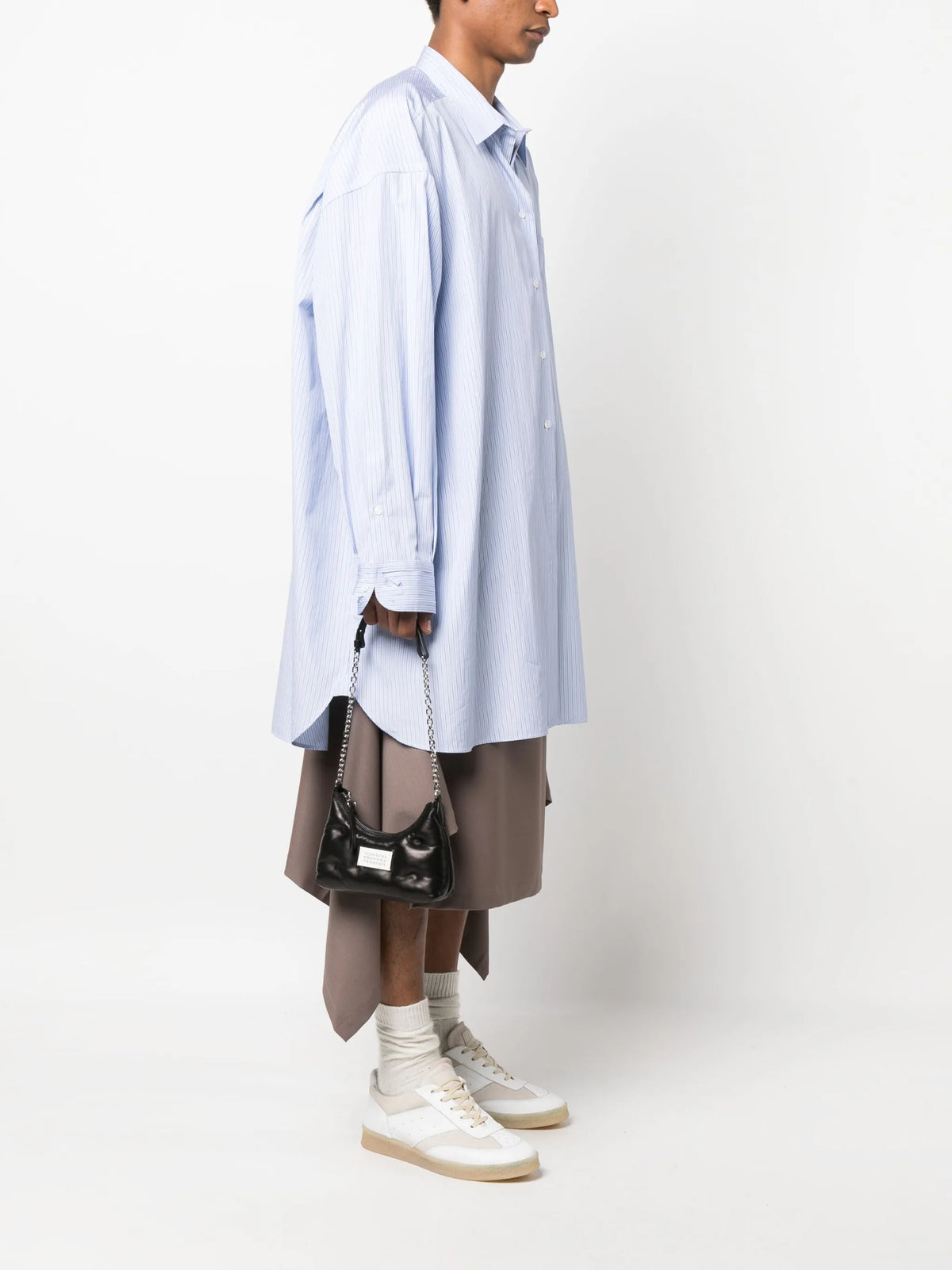 Maison Margiela bolsa de hombro Glam Slam mini - Negro - imagen 2