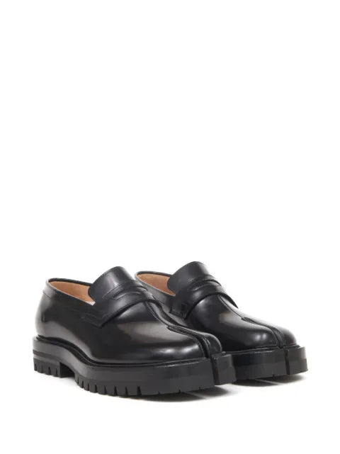 Maison Margiela mocasines Tabi - Negro - vista 2