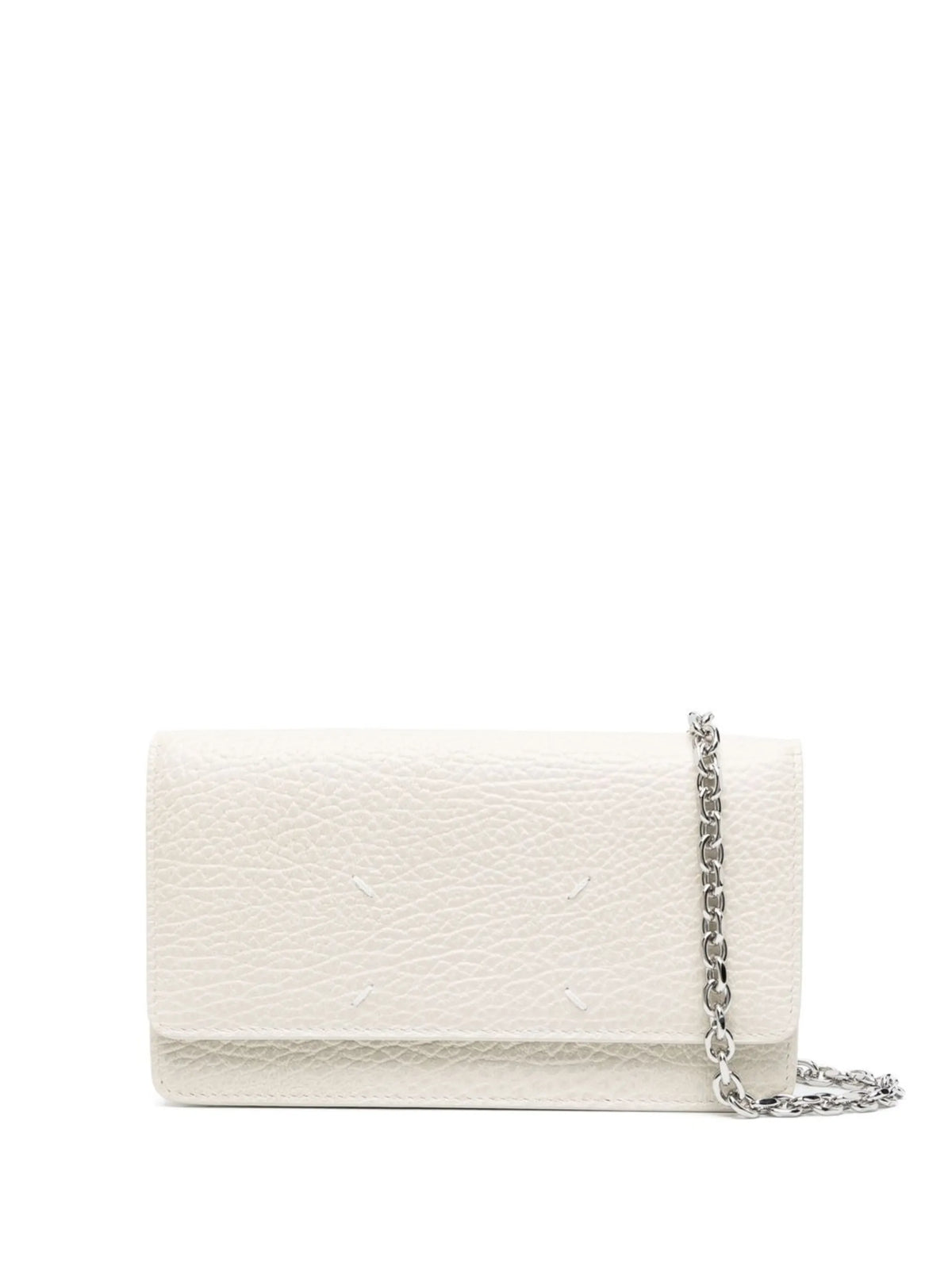 Maison Margiela cartera con cadena Four Stitche - Neutro - imagen 1