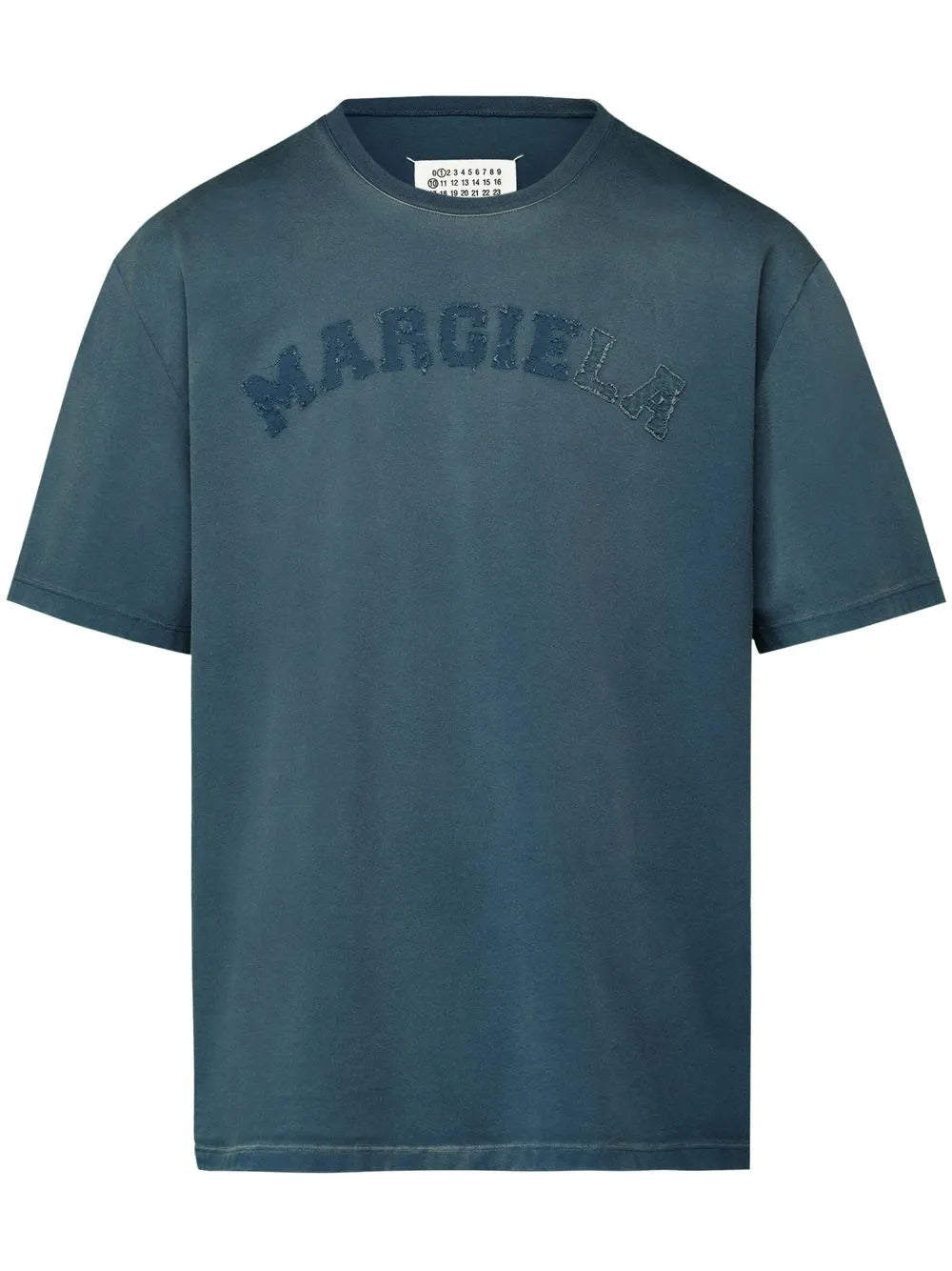 Maison Margiela playera con aplique del logo - Azul - imagen 1
