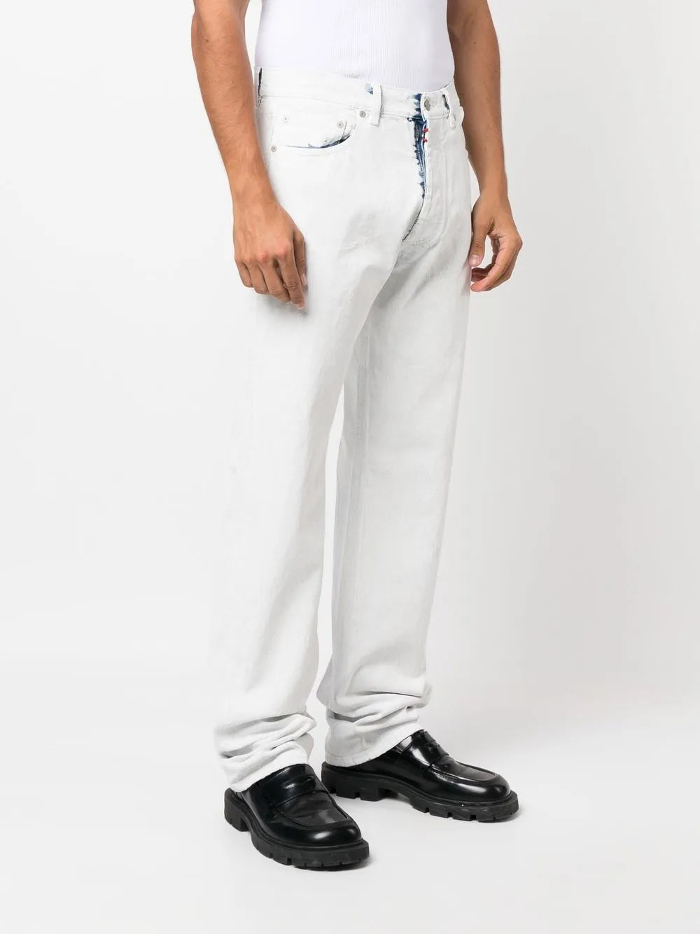Maison Margiela jeans rectos - Blanco - imagen 3